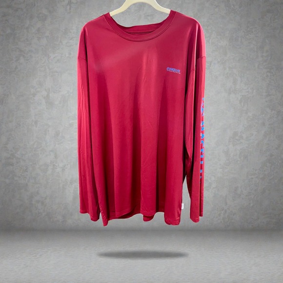 Magellan Outdoors Other - Magellan Outdoors Mens Red Long Sleeve Shirt Classic Fit 3XL Moisture Wicking